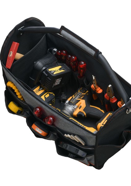 Demir Saplı Takım Çantası - Suya Dayanıklı - 27 Bölmeli - Ergonomik El ve Omuz Taşıma