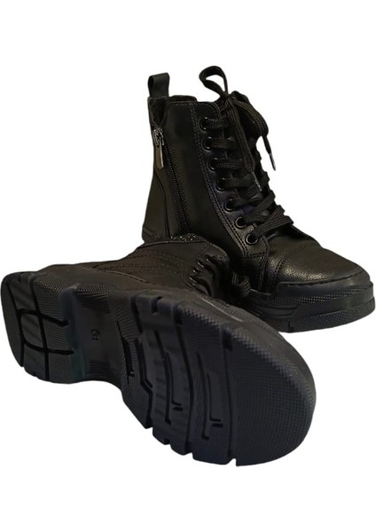 15-048 Çocuk Taşlı Spor Bot Siyah indirimleri