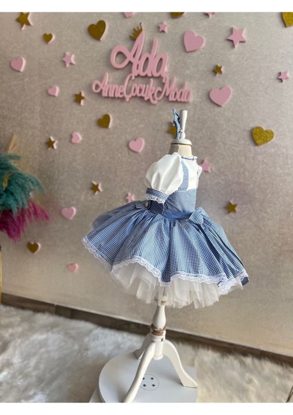 Dorothy Oz Büyücüsü Elbisesi, Dorothy Kız Kostümü, Cadılar Bayramı Kostümü, Dorothy Konsepti modelleri