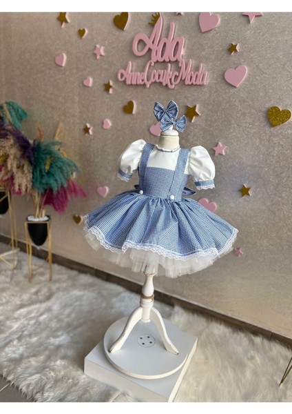 Dorothy Oz Büyücüsü Elbisesi, Dorothy Kız Kostümü, Cadılar Bayramı Kostümü, Dorothy Konsepti fiyatları