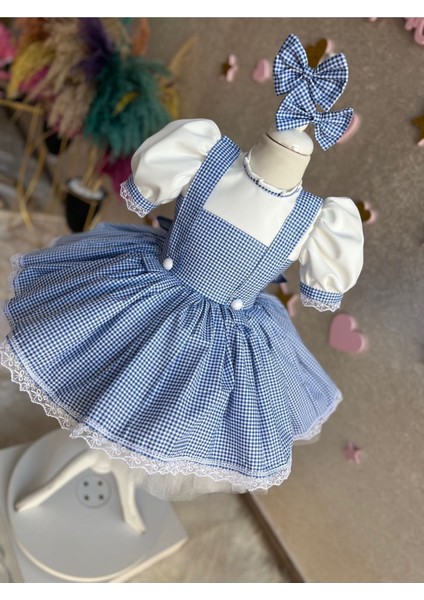 Dorothy Oz Büyücüsü Elbisesi, Dorothy Kız Kostümü, Cadılar Bayramı Kostümü, Dorothy Konsepti fırsatları