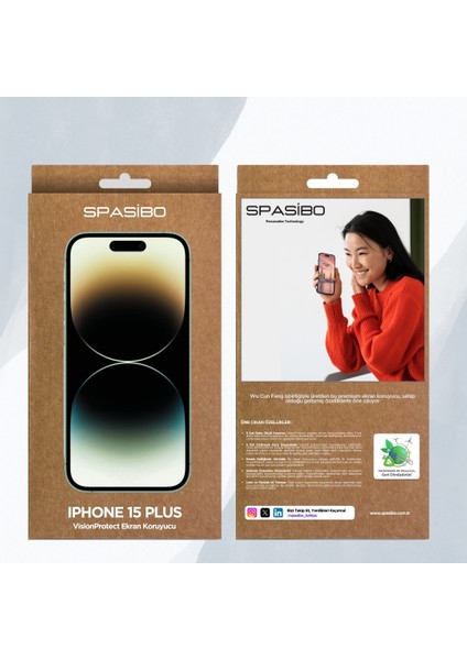 iPhone 15 Plus Visionprotect Ekran Koruyucu