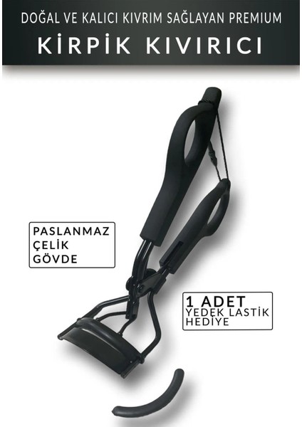 Kirpik Kıvırıcı Eyelash Curler Premium