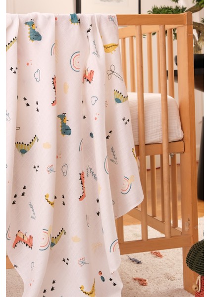 Çok Amaçlı Müslin Örtü & Battaniye 3'lü Set %100 Pamuk Oeko-Teks Sertifikalı 80X80 cm modelleri