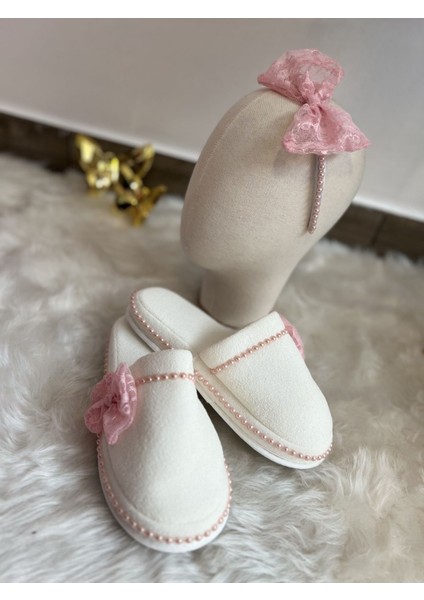 Dantel Vintage Hastane Çıkışı,lohusa Takımı, Yeni Doğan Hastane Çıkışı, Anne Lohusa Terlik Taç fırsatları