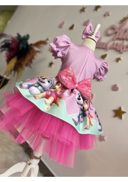Paw Patrol Kız Çocuk Tüllü Kabarık Elbise indirimleri