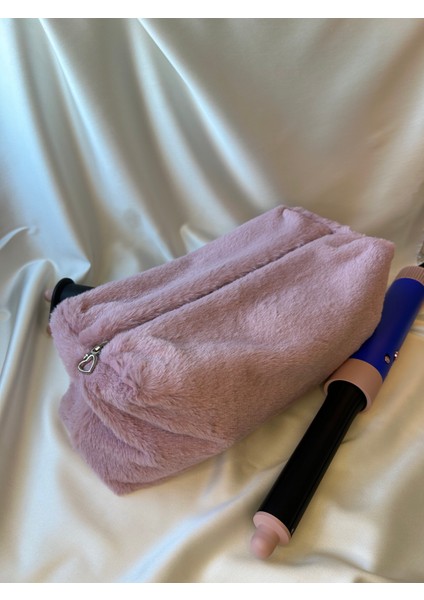 Peluş Saç Şekillendirici Seyahat Çantası Dyson Airwrap Uyumlu Elyaf Dolgulu Kapitone Organizer Çanta indirimleri