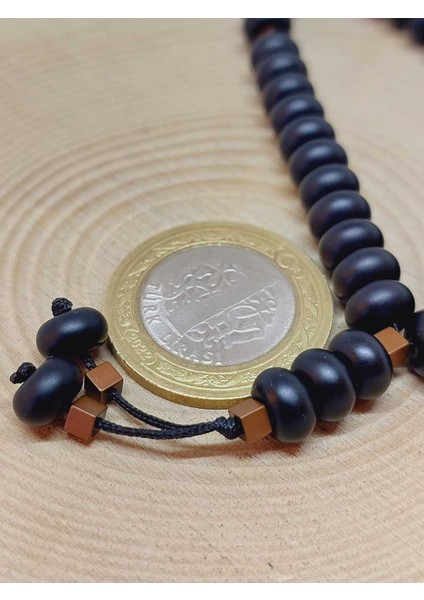 Oniks Taşı 33LÜK Özel Kesim Minimal Tesbih (52948) fiyatları