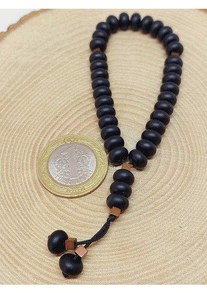 Oniks Taşı 33LÜK Özel Kesim Minimal Tesbih (52948) indirimleri