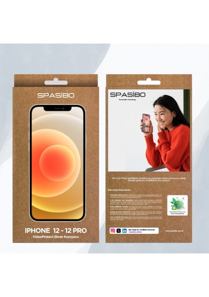 iPhone 12 Visionprotect Ekran Koruyucu