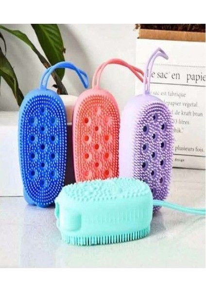 Süngerli Silikon Banyo Kesesi fırsatları