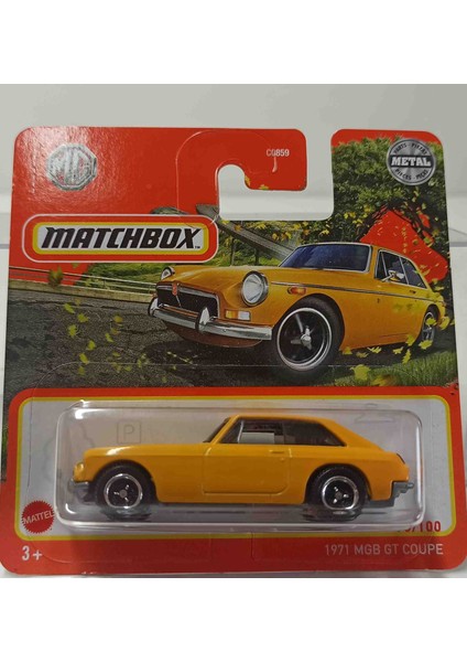 Match.. 1:64 Mgb 1971 Gt Coupe ( Küçük Boy Metal Araba)