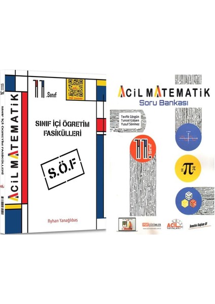11. Sınıf Matematik Sınıf İçi Öğretim Fasikülü - Soru Bankası 2'li Set