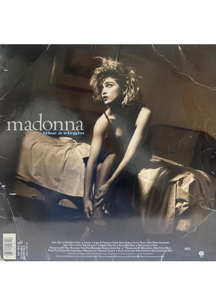 Madonna – Like A Virgin 1985 Baskı LP