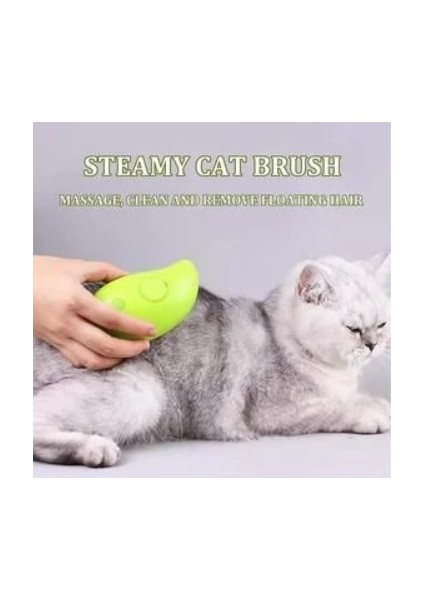 Pet Brush Buharlı Kedi & Köpek Tarağı