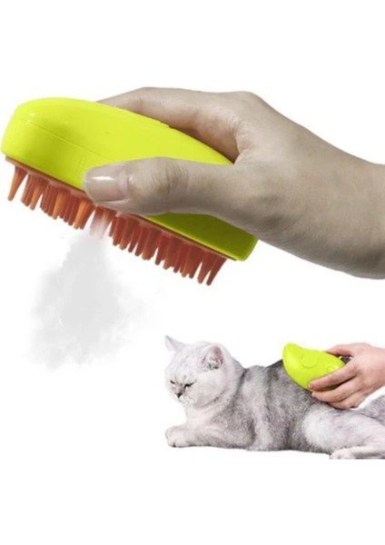 Pet Brush Buharlı Kedi & Köpek Tarağı