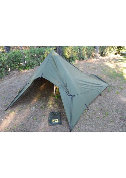 Bushcraft Premium 4 Mevsim Tarp Tente 3m*3m