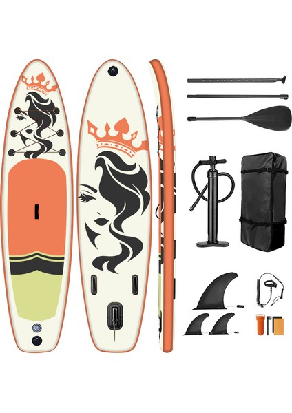 Queen Sup Şişme Sörf Tahtası Stand Up Paddle Board