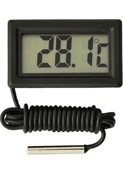 Siyah Termometre -50 +70 C