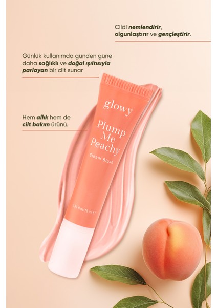 Plump Me Peachy Krem Allık 15ML
