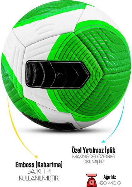 Futbol Topu FT501 Flight Dayanıklı Sert Zemin Halı Saha Futbol Topu No:5