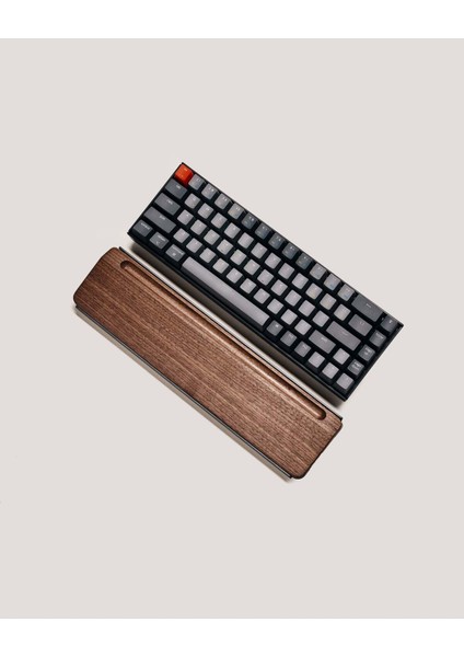 Premium Klavye Bilek Desteği - Klavye Avuç Desteği - Ceviz modelleri