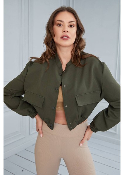 Asur Butik Kadın Bomber Astarlı Mont
