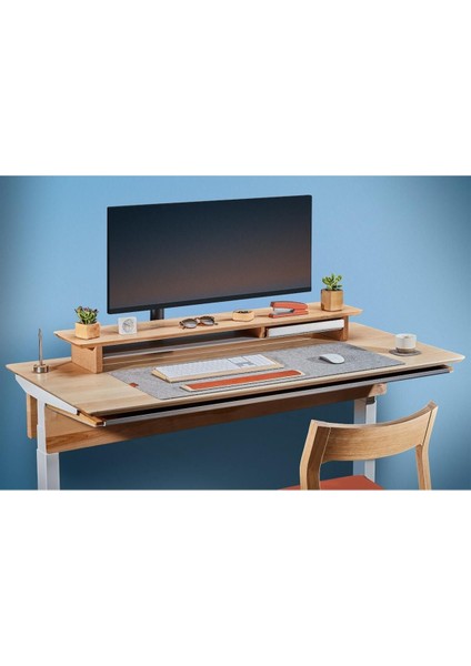 Grovemade Masaüstü Mini Çiçeklik - Meşe