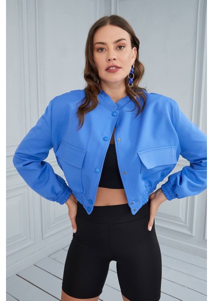 Asur Butik Kadın Bomber Astarlı Mont
