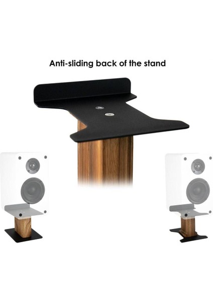 Hoparlör Yükseltici Premium Metal Stand - Hoparlör Standı Siyah modelleri