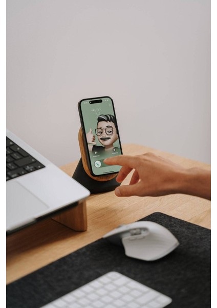 Magsafe Tutucu - Mag Safe Tutucu - Meşe