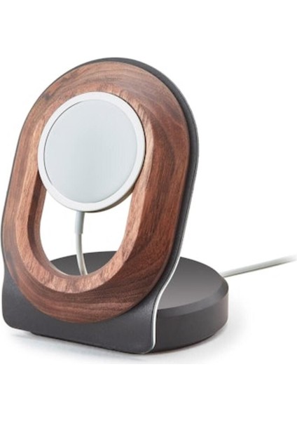 Grovemade Premium Magsafe Tutucu - Mag Safe Telefon Tutuculu Stand - Ceviz indirimleri