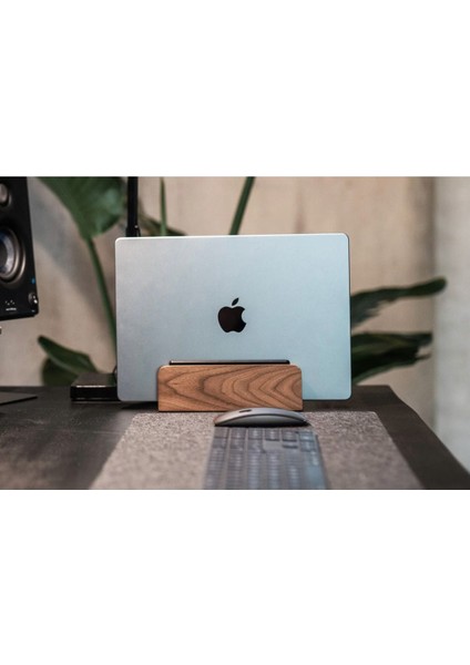 Masaüstü Dikey Macbook Standı - Dikey Laptop Tutucu Stand - Macbook Istasyonu