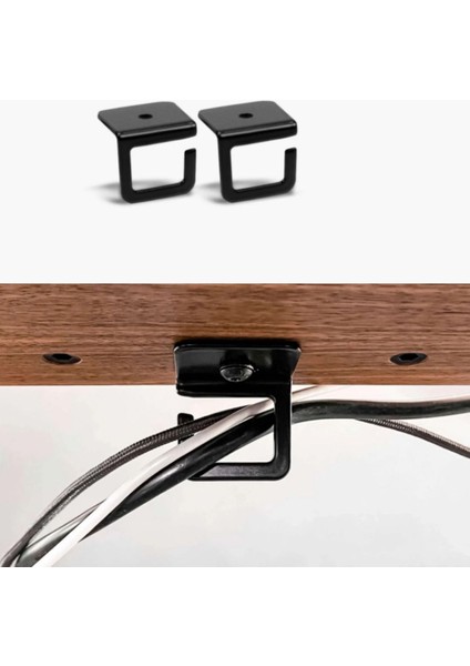 Monitör Yükseltici Için Kablo Organizer - Küçük