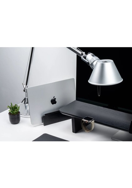 Masaüstü Dikey Macbook Standı - Dikey Laptop Tutucu Stand - Macbook Istasyonu