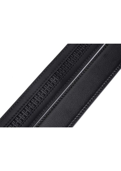 Suni Deri Erkek Kemer Cırcır Otomatik Kemer Erkek Elbise ve Günlük Ayarlanabilir Toka fiyatları