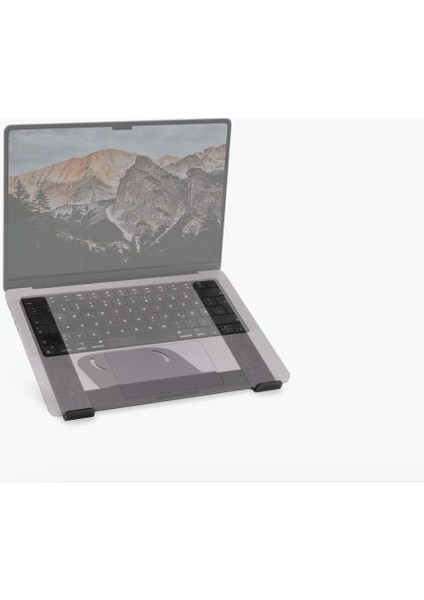 Monitör Yükseltici Için Laptop Tutucu Metal Stand - Ayarlanabilir Dizüstü Bilgisayar Tutucu Stand