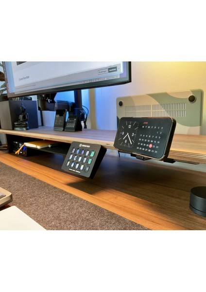 Monitör Yükseltici Stand Için Magsafe Tutucu - Premium Metal Mag Safe Tutucu