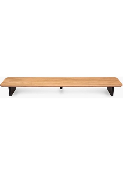Çift Monitör Yükseltici Ahsap Stand - Monitör Standı - Monitör Desk