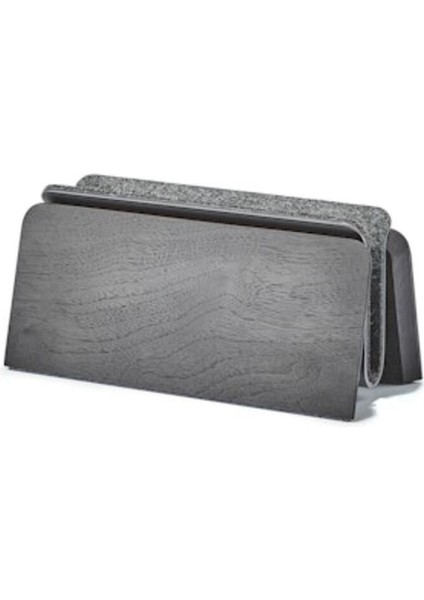 Grovemade Dikey Macbook Istasyonu - Premium Dikey Laptop Standı - Dizüstü Bilgisayar Tutucu - Siyah