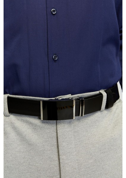 Otomatik Tokalı Deliksiz Manda Derisi Klasik Erkek Kemeri fırsatları