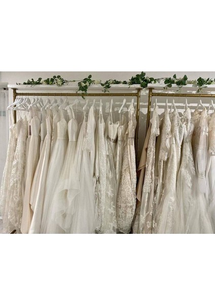 Endüstriyel Elbise Askılığı - Açık Gardrop Metal Elbise Teşhir Askısı - Butik Teşhir Rafı-14