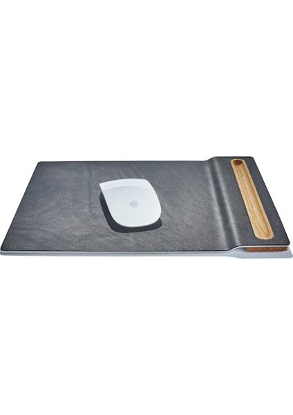 Grovemade Premium Mousepad - Masaüstü Kalemlik Modifiyeli Mousepad - Meşe