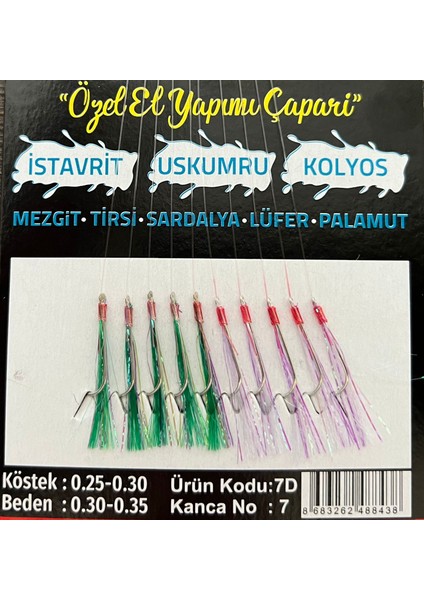 Caparı Pembe Yesıl Urun Kodu:7d