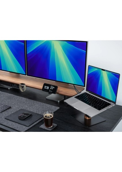 Laptop Standı - Dizüstü Bilgisayar Yükseltici Stand - Çalışma Masası Laptop Yükseltici