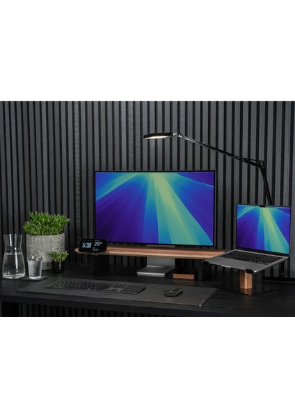 Laptop Standı - Dizüstü Bilgisayar Yükseltici Stand - Çalışma Masası Laptop Yükseltici