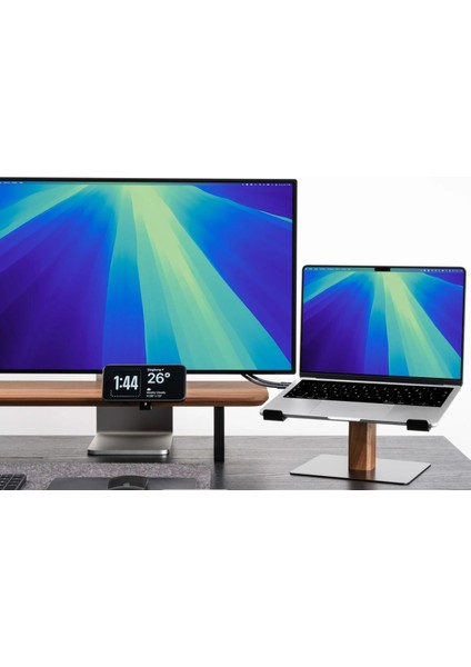 Laptop Standı - Dizüstü Bilgisayar Yükseltici Stand - Çalışma Masası Laptop Yükseltici