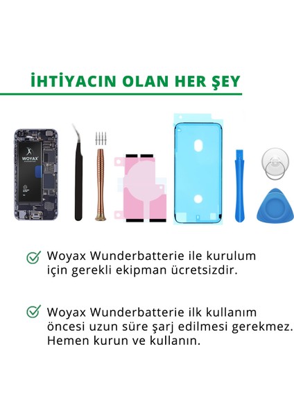 iPhone 14 Pro Max Premium Batarya 4770 Mah Yüksek Kapasite