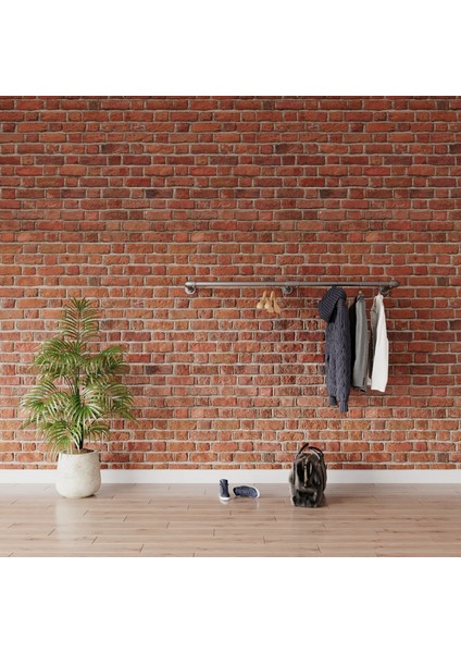 Endüstriyel Elbise Askılığı - Açık Gardrop Metal Elbise Teşhir Askısı - Butik Teşhir Rafı-44