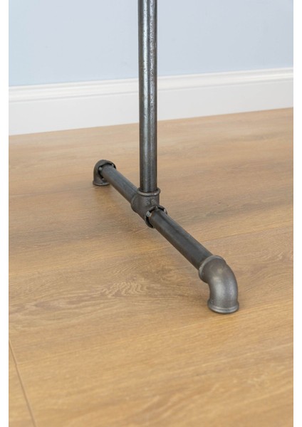 Endüstriyel Elbise Askılığı - Açık Gardrop Metal Elbise Teşhir Askısı - Butik Teşhir Rafı-36